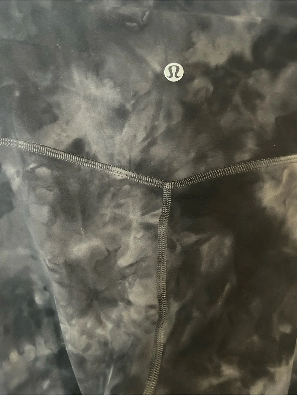 Lululemon Align high rise  pant 25”   Diamond dye  graphite gray size 6